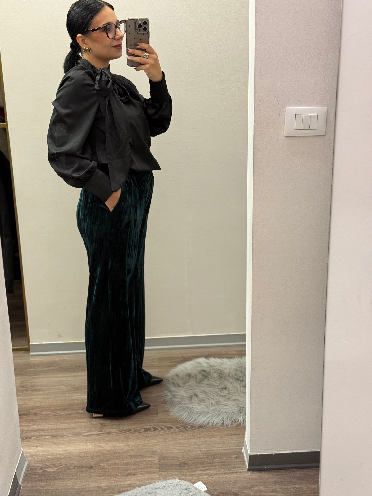 Pantalone in velluto