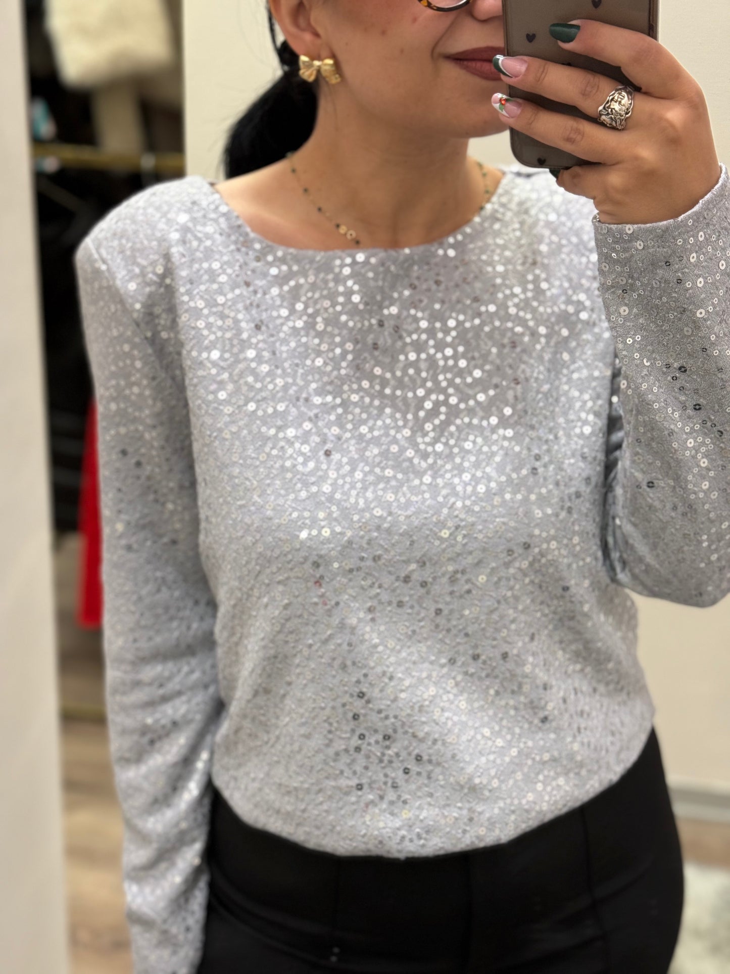 Maglia Paillettes