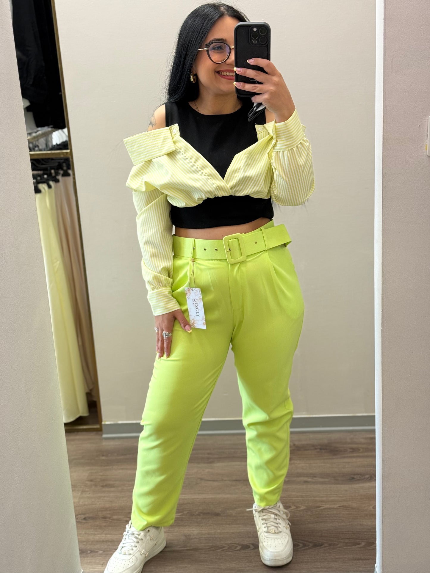 Pantaloni con Cintura