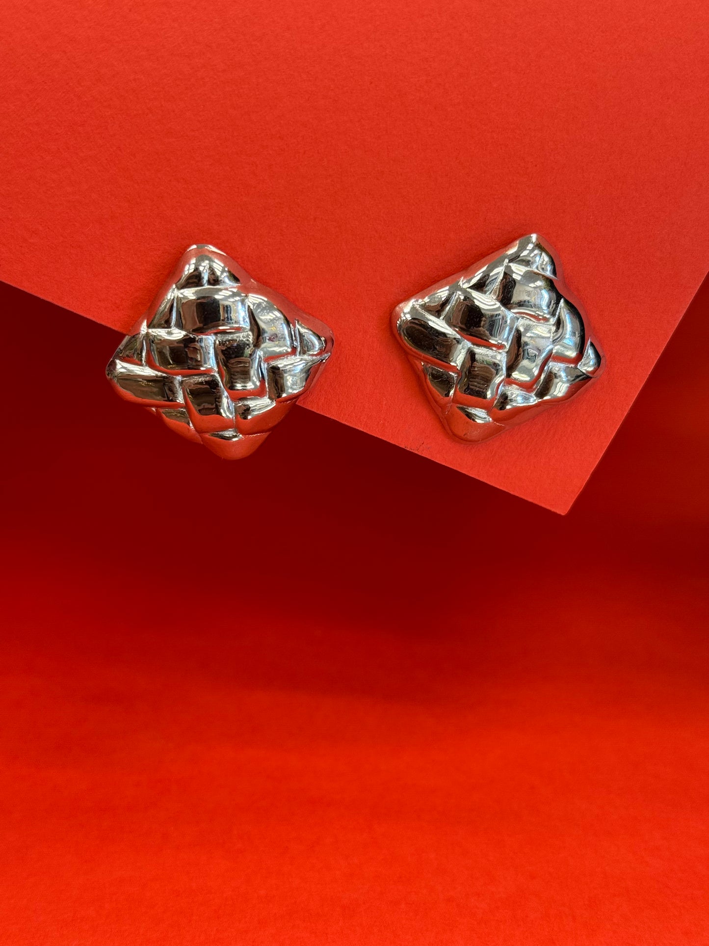 Orecchini Geometric Rhombus