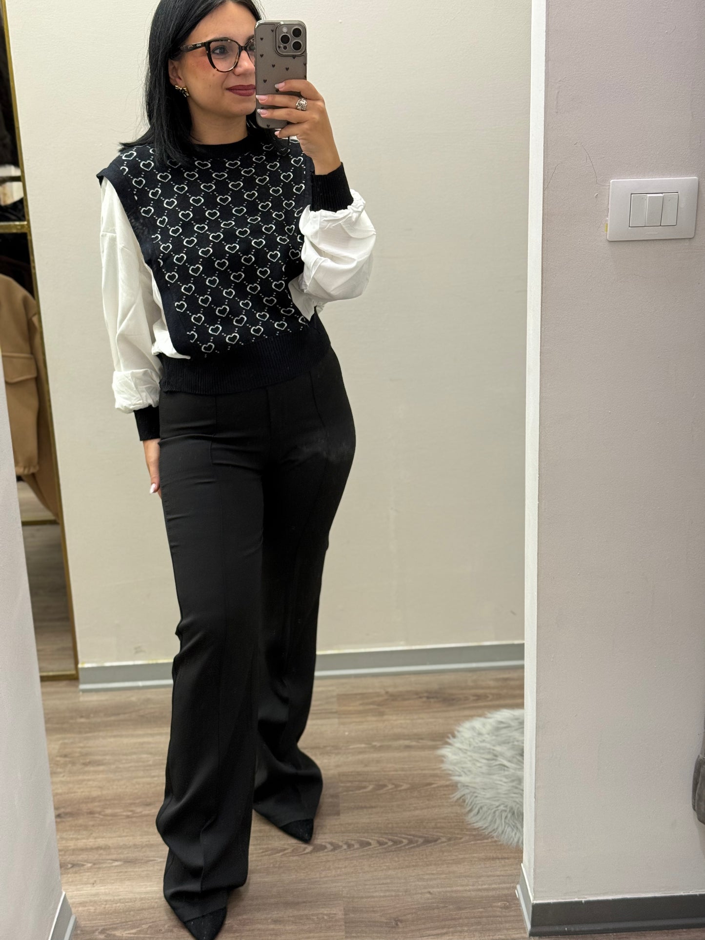 Pantalone Nero Elegante