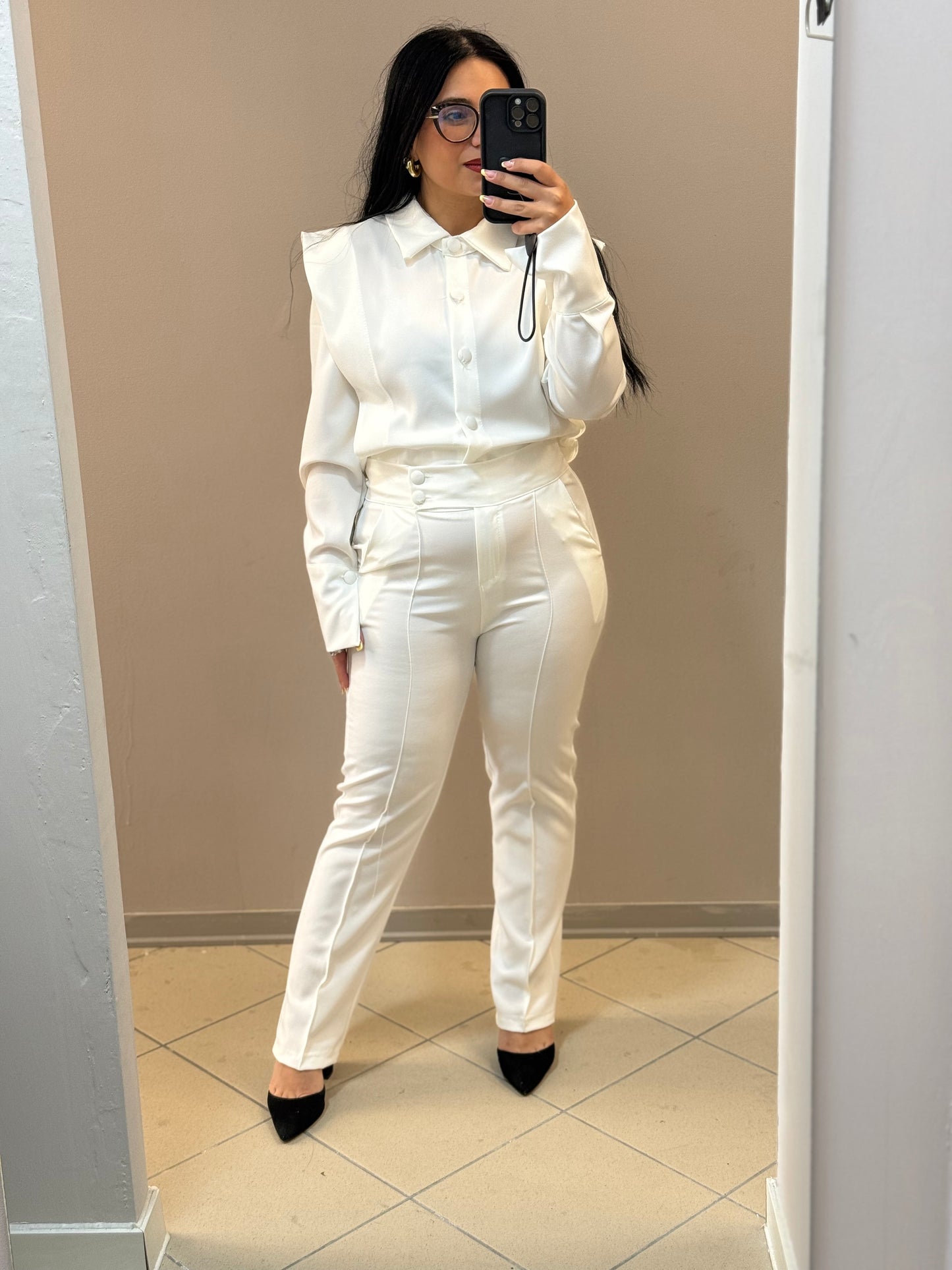 Tailleur white party