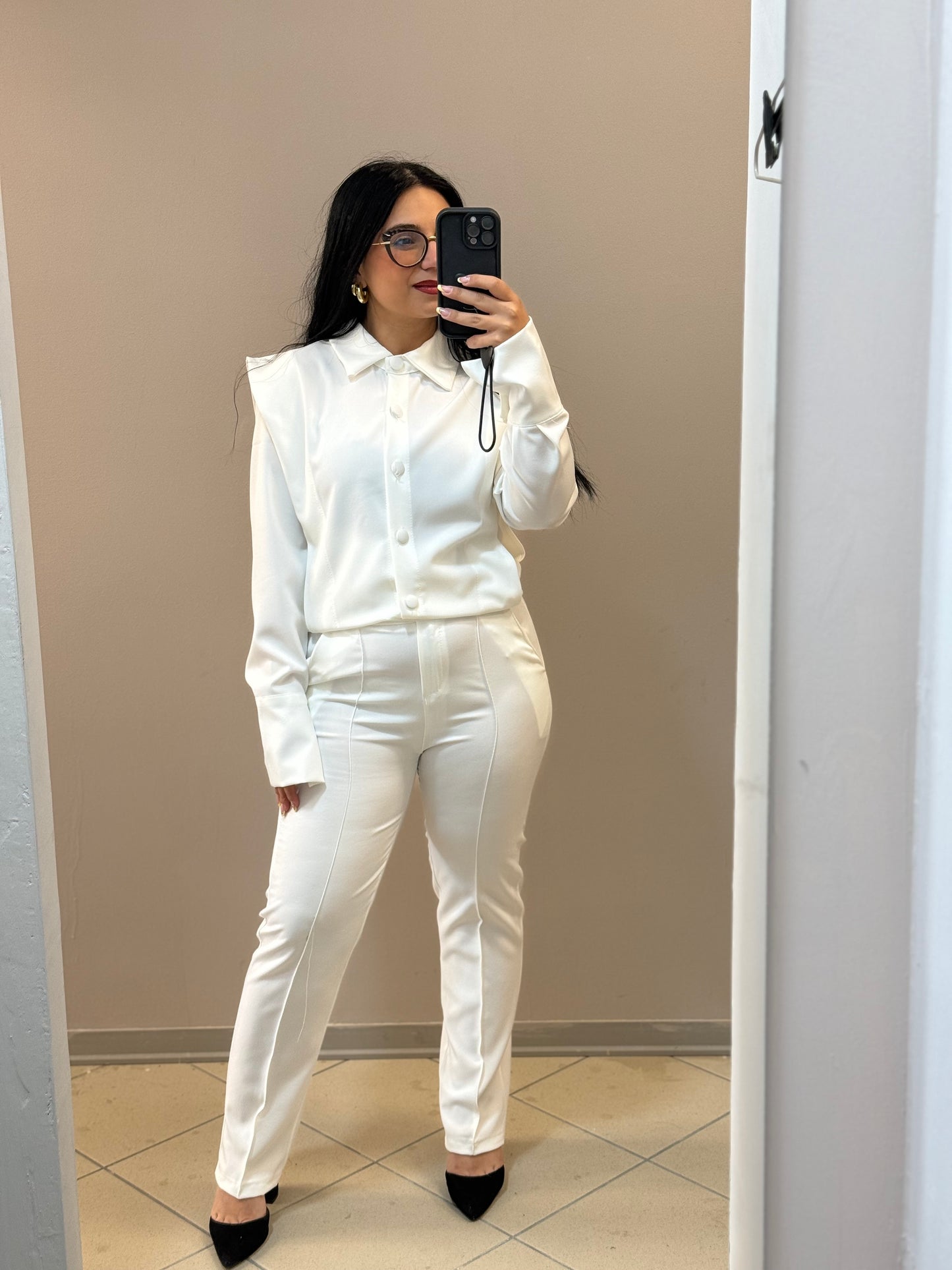 Tailleur white party