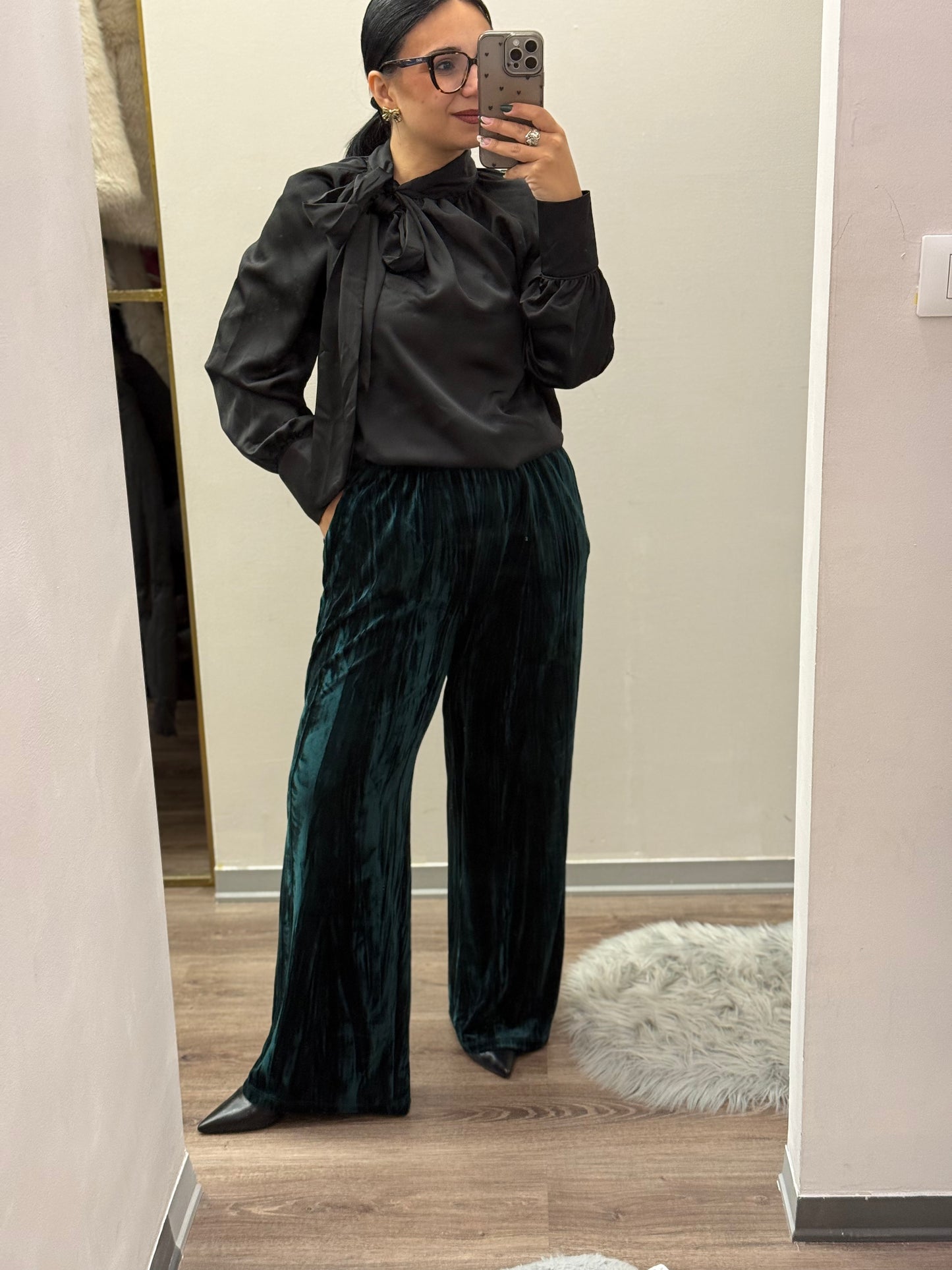 Pantalone in velluto