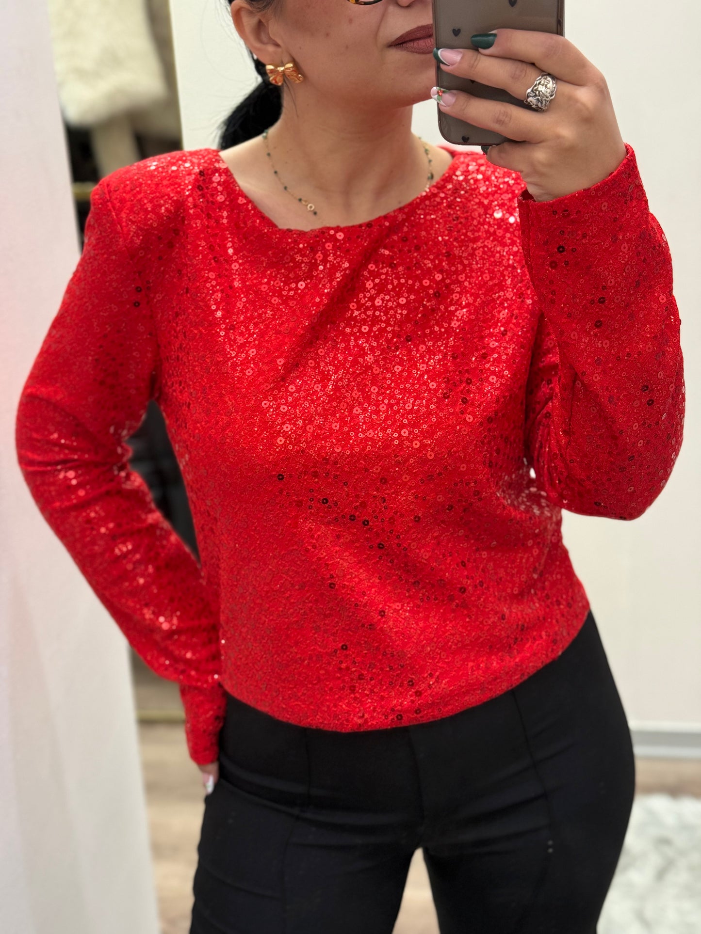 Maglia Paillettes