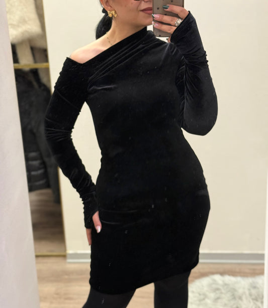 Mini Abito Kim Velluto