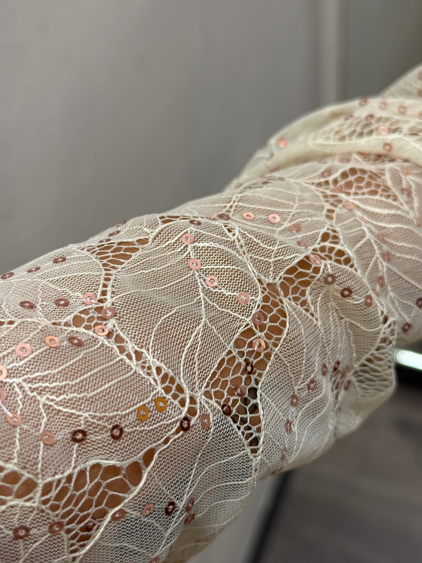 Blusa paillettes