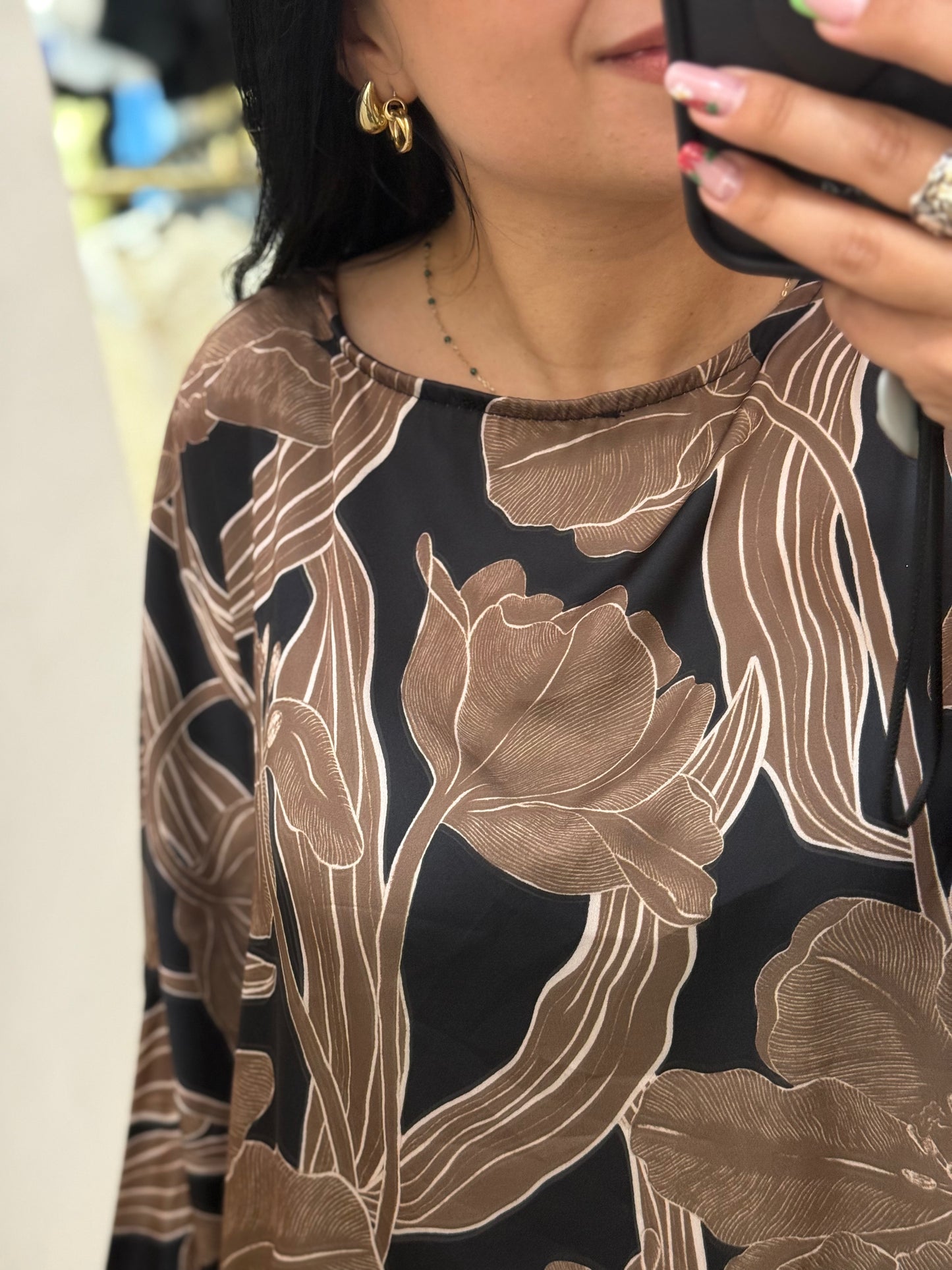 Blusa flower