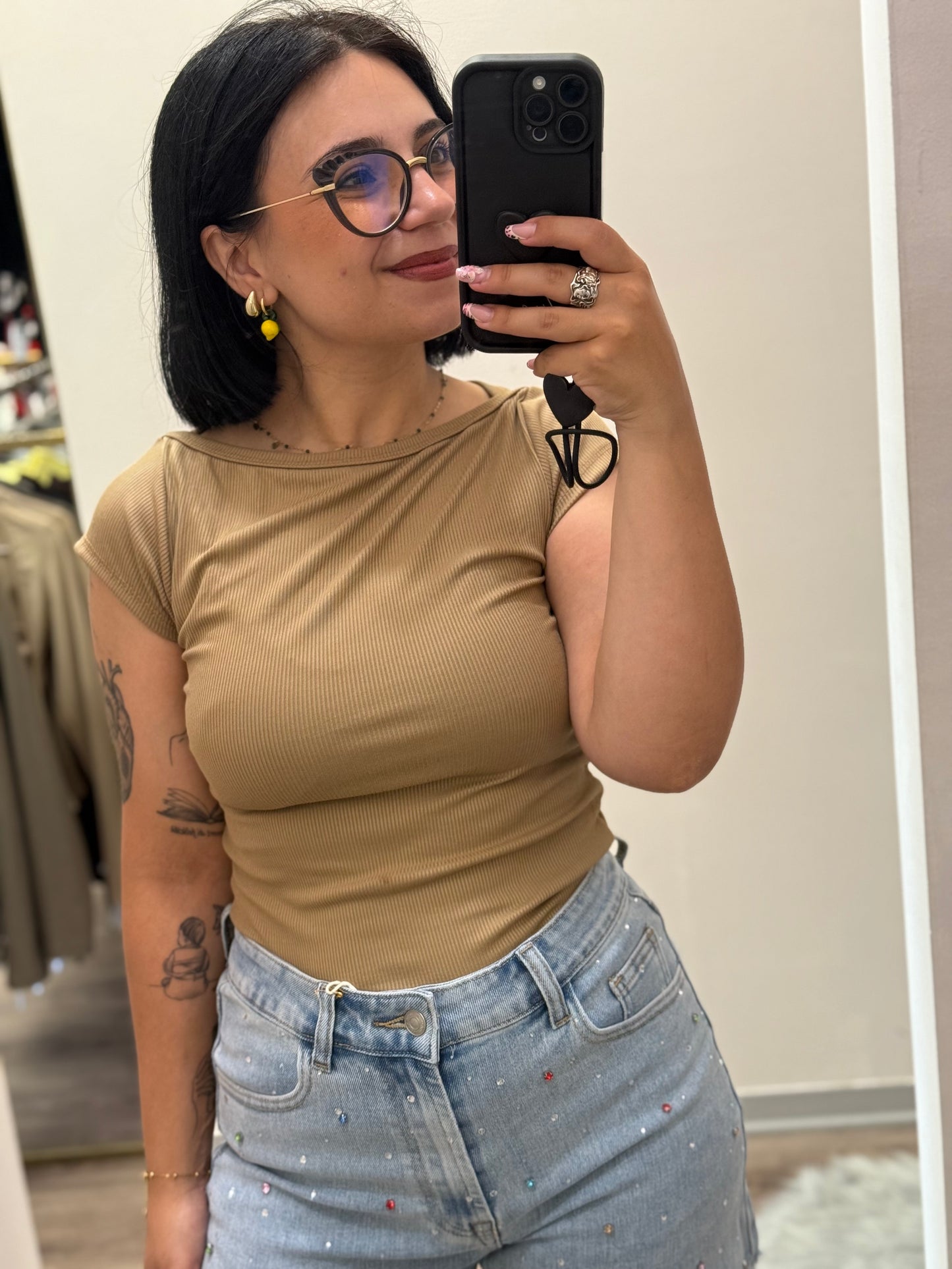 T shirt Beatrice a costine