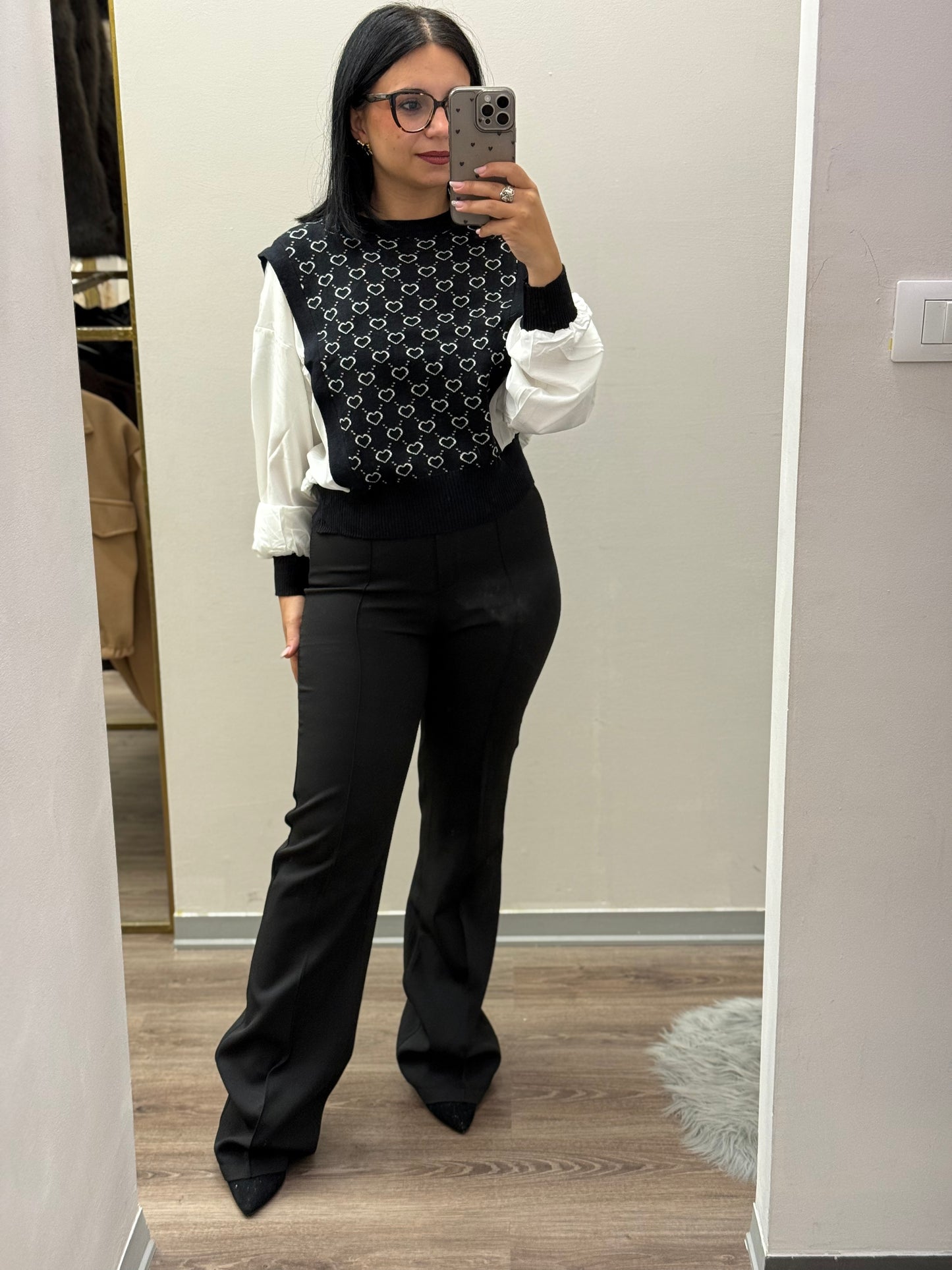 Pantalone Nero Elegante