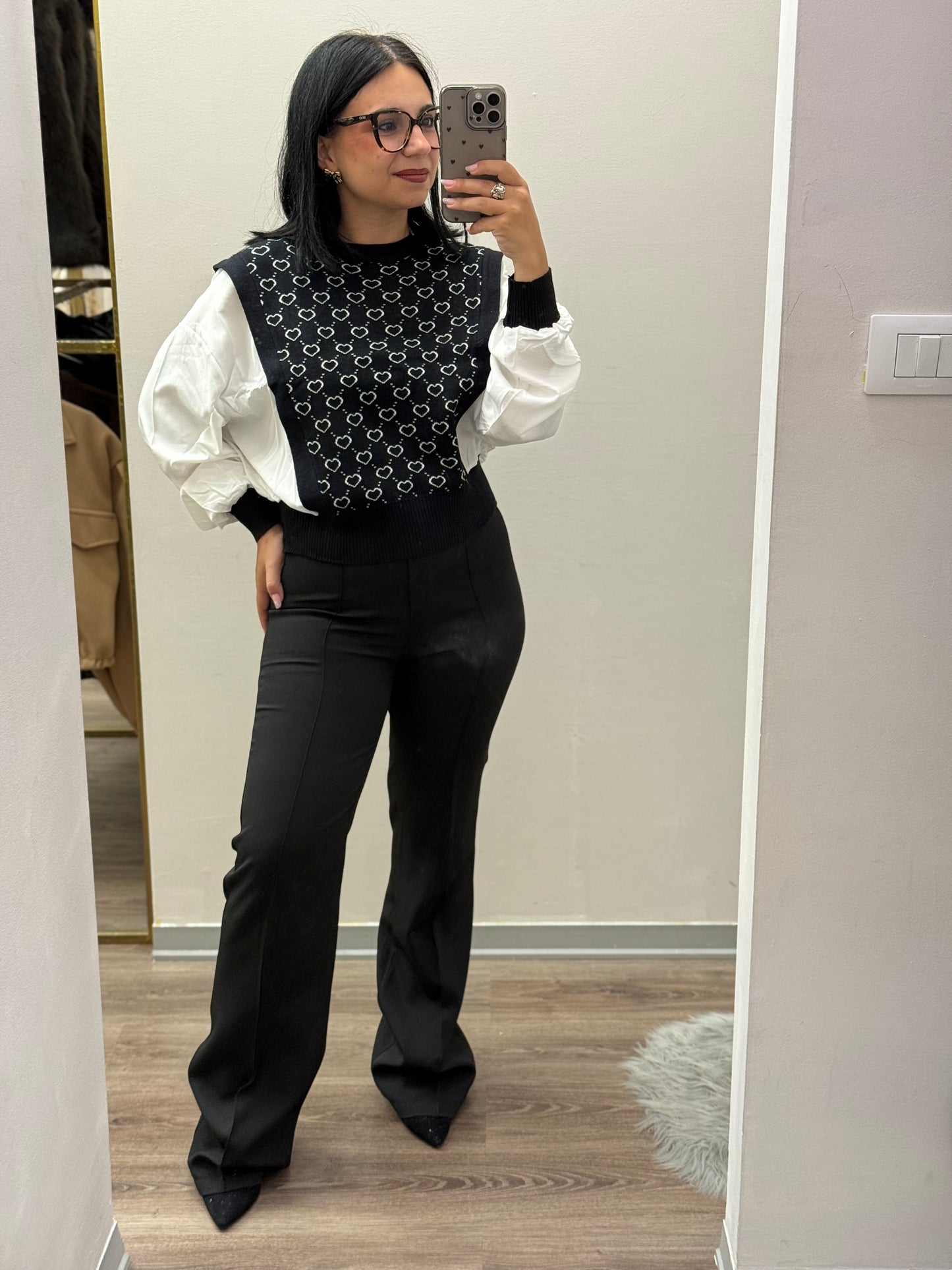 Pantalone Nero Elegante