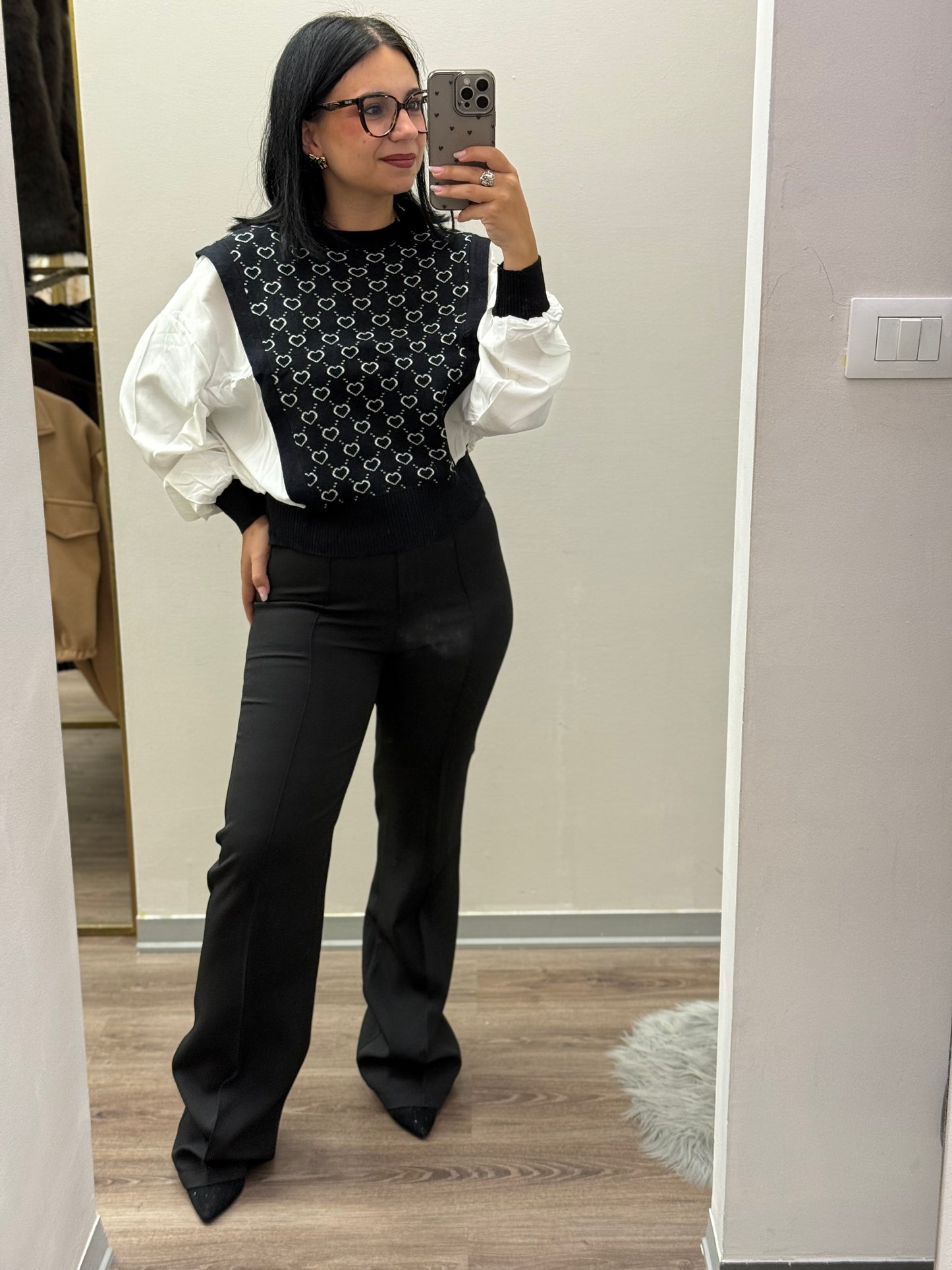 Pantalone Nero Elegante