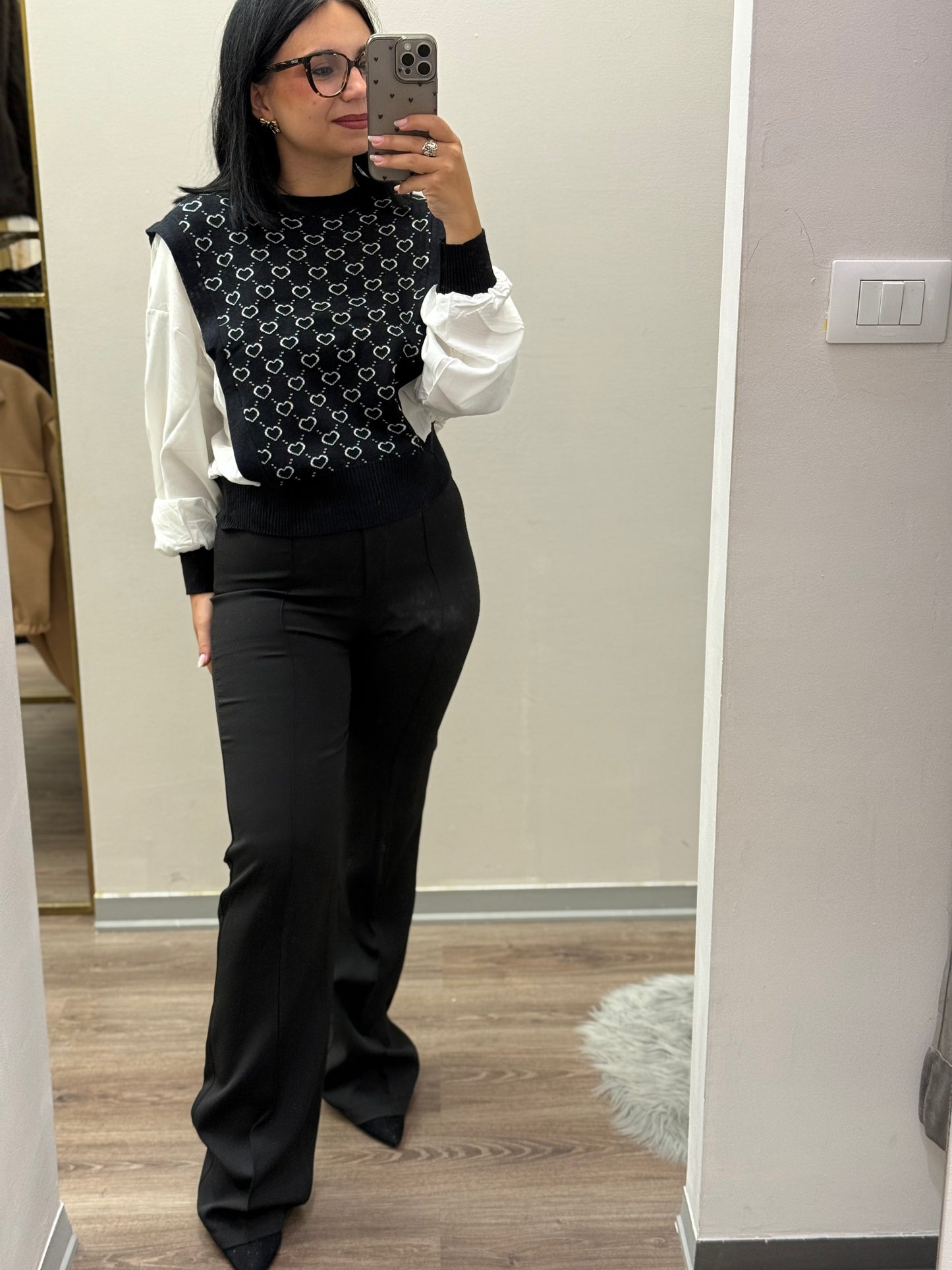 Pantalone Nero Elegante