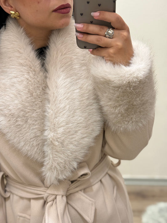 Cappotto con Pelliccia