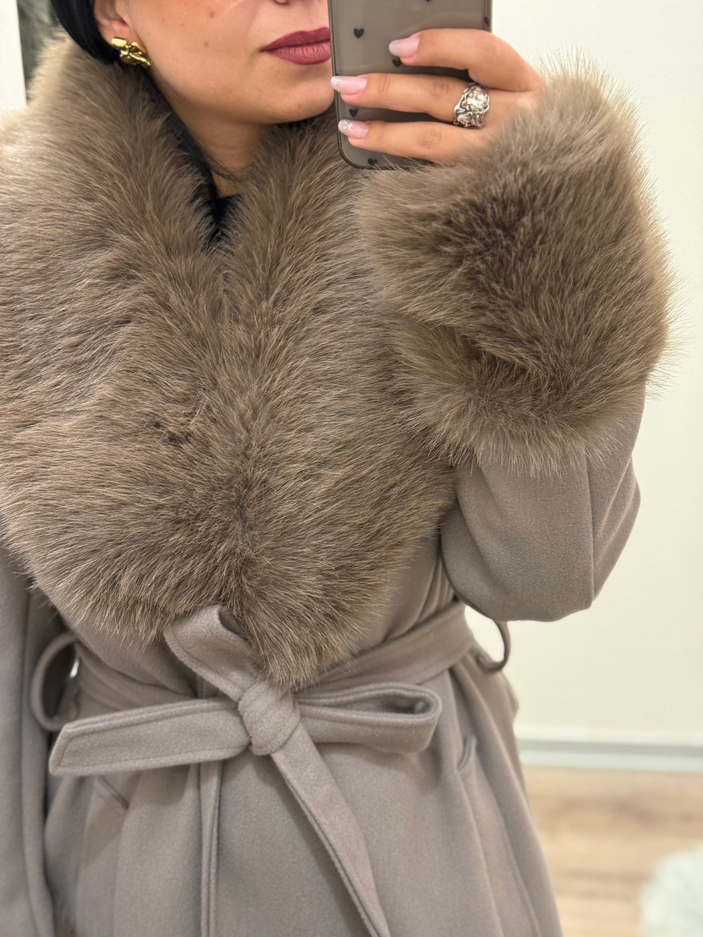 Cappotto con Pelliccia